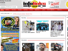 Tablet Screenshot of infolinks.com.mx